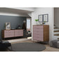 Rockefeller 5-Drawer Tall Dresser and 6-Drawer Wide Dresser  in White By Manhattan Comfort | Dressers | Modishstore - 32