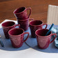 Daily Mendi 12 Mugs (12.17 oz.) in Maroon Red By Manhattan Comfort | Dinnerware | Modishstore - 2