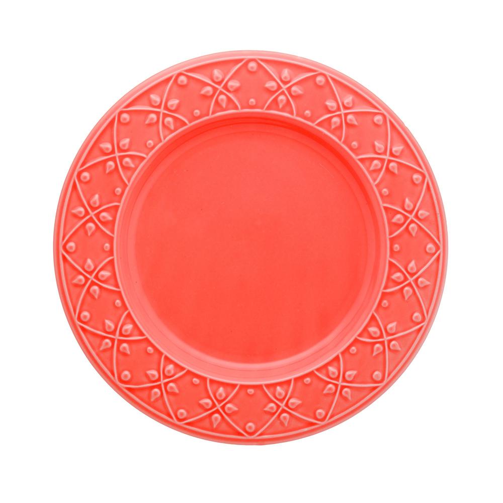 Daily Mendi 32 Piece Dinner Set, Service  for 8 in Maroon Red By Manhattan Comfort | Dinnerware | Modishstore - 8