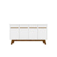 Yonkers 62.99" Sideboard in Off White and Cinnamon By Manhattan Comfort | Sideboards | Modishstore - 16