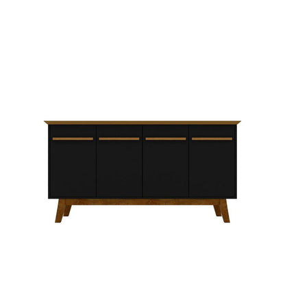 Yonkers 62.99" Sideboard in Off White and Cinnamon By Manhattan Comfort | Sideboards | Modishstore - 6