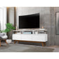 Yonkers 62.99" TV Stand in Off White and Cinnamon By Manhattan Comfort | TV Stands | Modishstore - 17