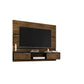 Vernon 62.99" Floating Entertainment Center in Rustic Brown and Black By Manhattan Comfort | TV Stands | Modishstore - 5