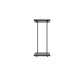Celine Tuck-in End Table with Steel Legs in Black Marble By Manhattan Comfort | End Tables | Modishstore - 5