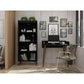 Hampton 2- Piece Home Basic Office Set in White By Manhattan Comfort | Desks | Modishstore - 12