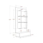 Beaumont Wall Décor Shelves in Off White and Cinnamon Light Brown By Manhattan Comfort | Wall Shelf | Modishstore - 2