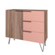 Beekman 35.43 Dresser with 2 Shelves in White By Manhattan Comfort | Dressers | Modishstore - 6