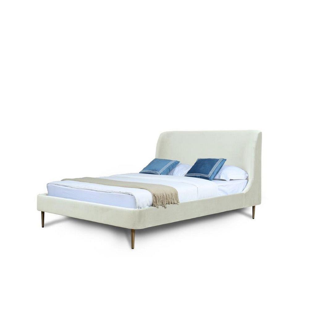 Heather Queen Bed in Blush By Manhattan Comfort | Beds | Modishstore - 11