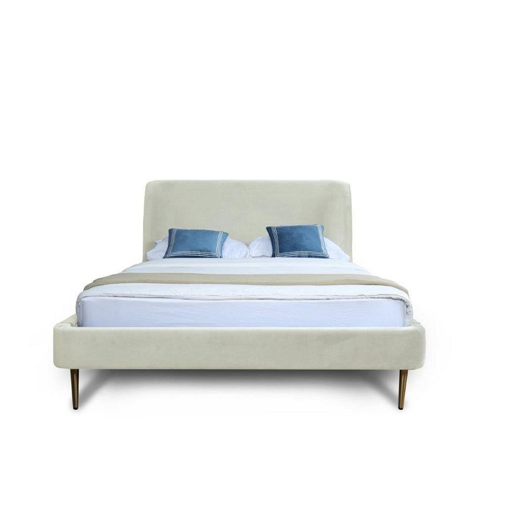 Heather Queen Bed in Blush By Manhattan Comfort | Beds | Modishstore - 12