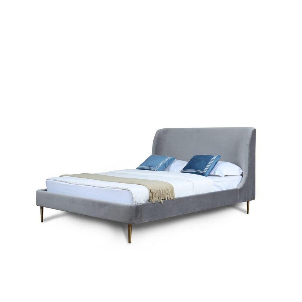 Heather Queen Bed in Blush By Manhattan Comfort | Beds | Modishstore - 6
