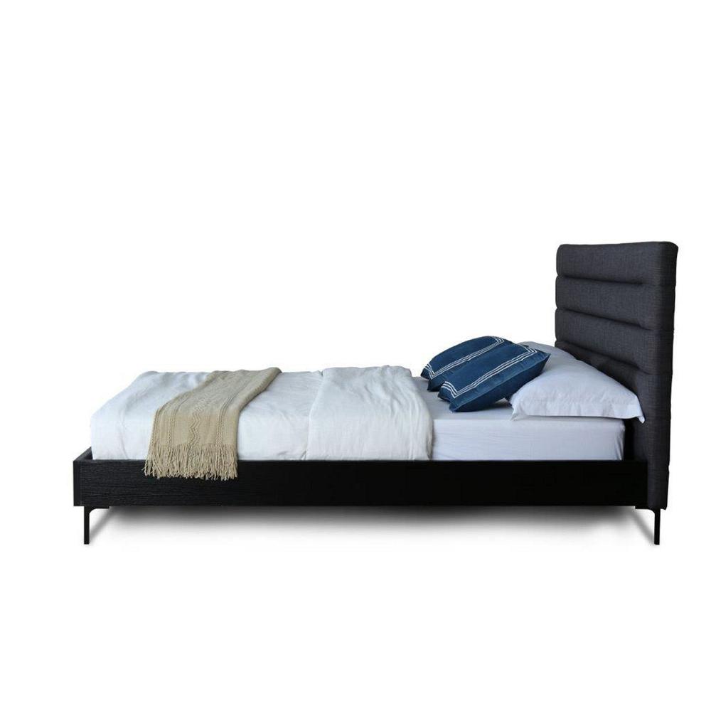 Schwamm Full-Size Bed in Grey By Manhattan Comfort | Beds | Modishstore - 4