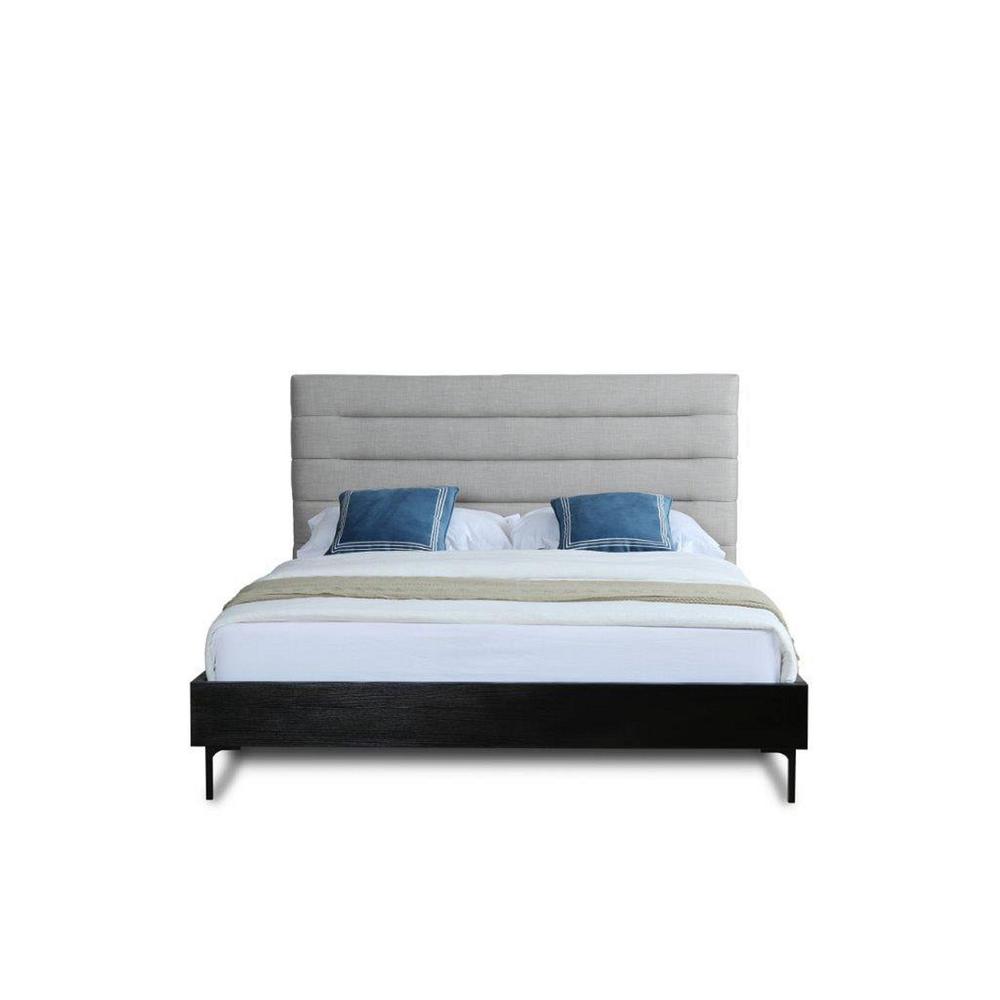 Schwamm Full-Size Bed in Grey By Manhattan Comfort | Beds | Modishstore - 8