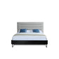 Schwamm Queen Bed in Grey By Manhattan Comfort | Beds | Modishstore - 9
