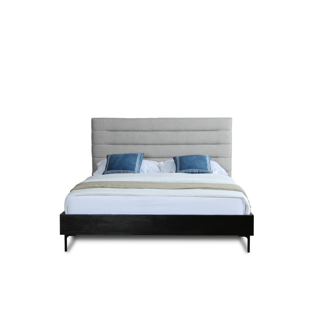 Schwamm Queen Bed in Grey By Manhattan Comfort | Beds | Modishstore - 9