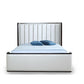 Kingdom Queen-Size Bed in Cream By Manhattan Comfort | Beds | Modishstore - 3