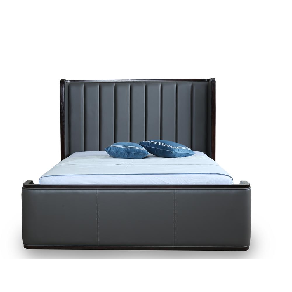 Kingdom Queen-Size Bed in Cream By Manhattan Comfort | Beds | Modishstore - 8