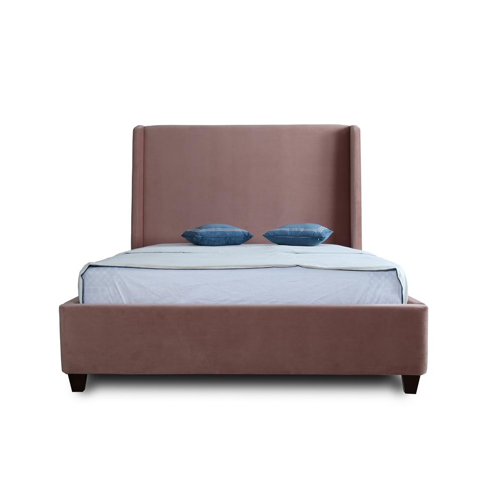 Parlay Queen-Size Bed in Blush By Manhattan Comfort | Beds | Modishstore - 4