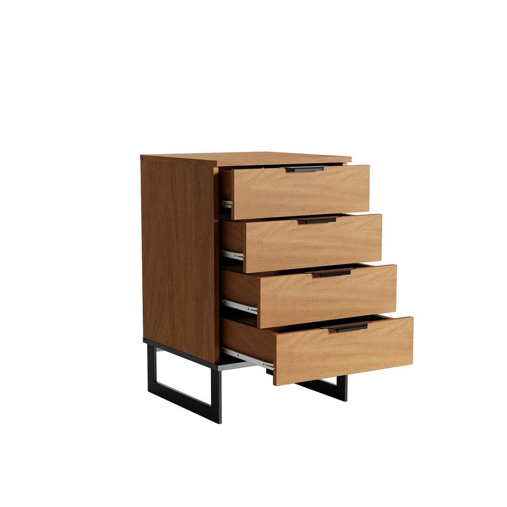Lexington Dresser with 4 Drawers in Maple Cream By Manhattan Comfort | Dressers | Modishstore - 4