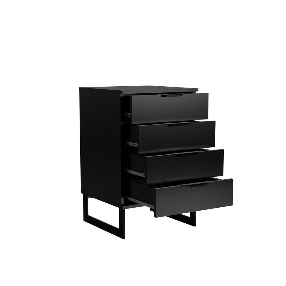 Lexington Dresser with 4 Drawers in Maple Cream By Manhattan Comfort | Dressers | Modishstore - 9