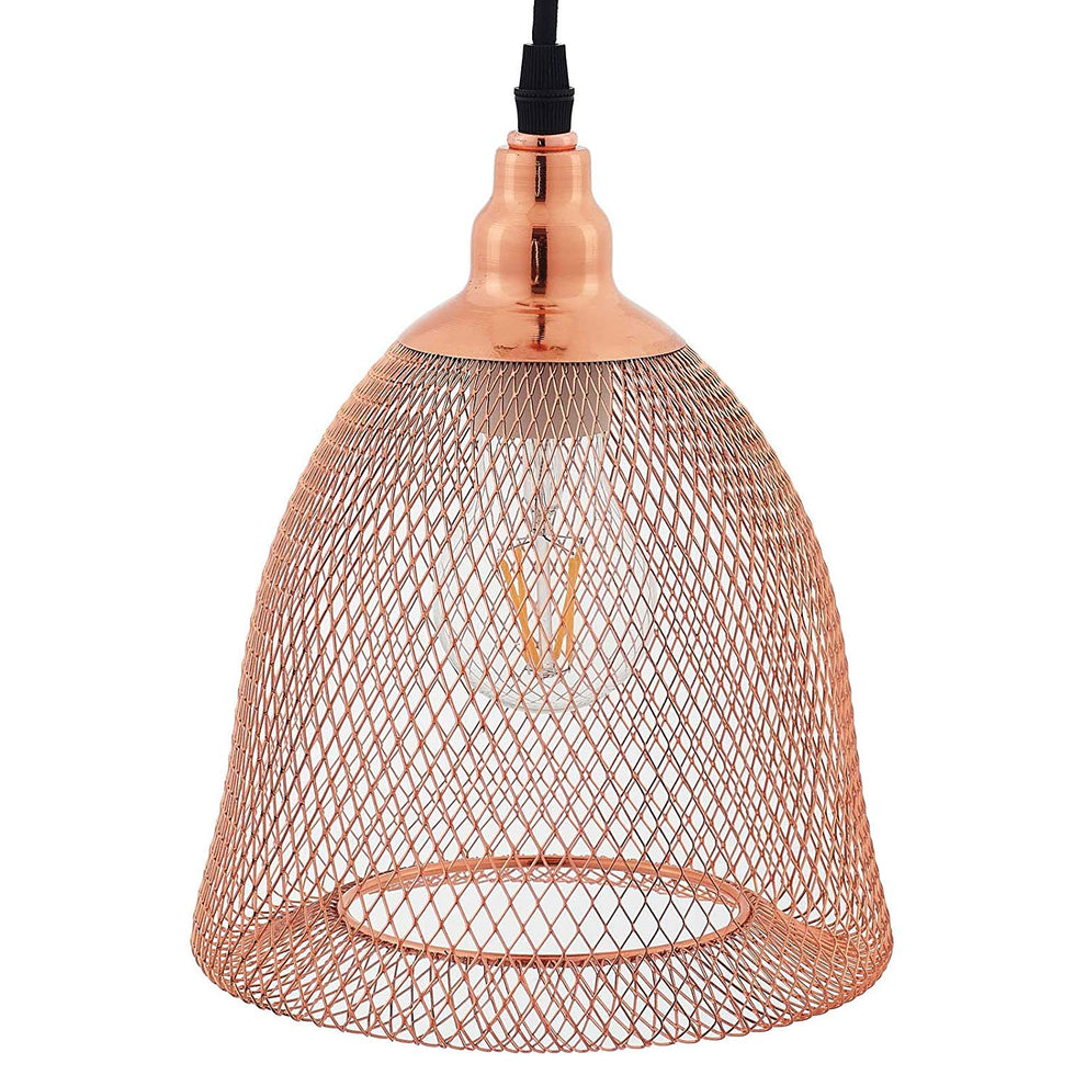 Glimmer Bell-Shaped Rose Gold Pendant Ligh By Modway - EEI-2902 | Pendant Lamps | Modishstore - 2