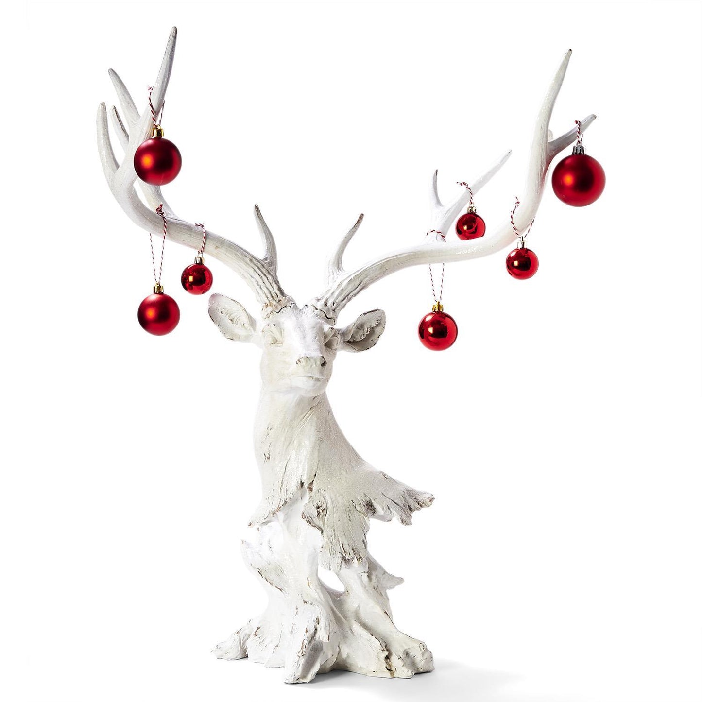 White Deer Decor By Two's Company | Trophy Head | Modishstore - 3