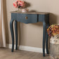 Baxton Studio Mazarine Classic and Provincial Blue Spruce Finished Console Table | Modishstore | Console Tables