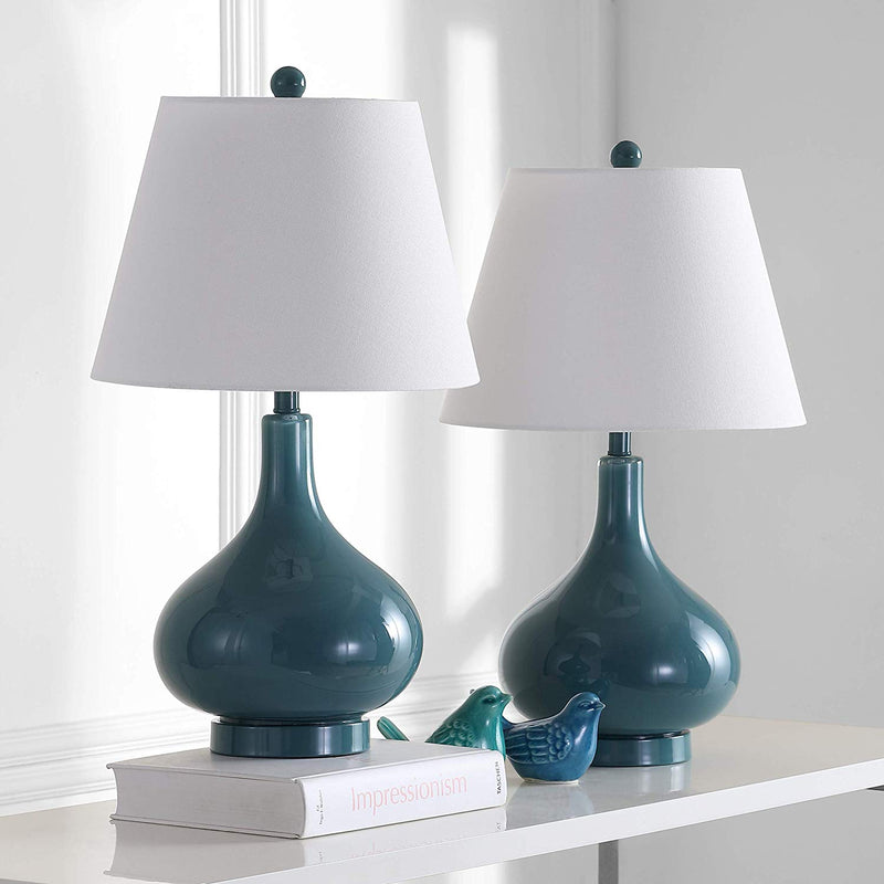 Safavieh Amy Gourd Glass Lamp | Table Lamps |  Modishstore  - 4
