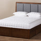 baxton studio brannigan modern and contemporary dark grey fabric upholstered walnut finished king size storage platform bed | Modish Furniture Store-9