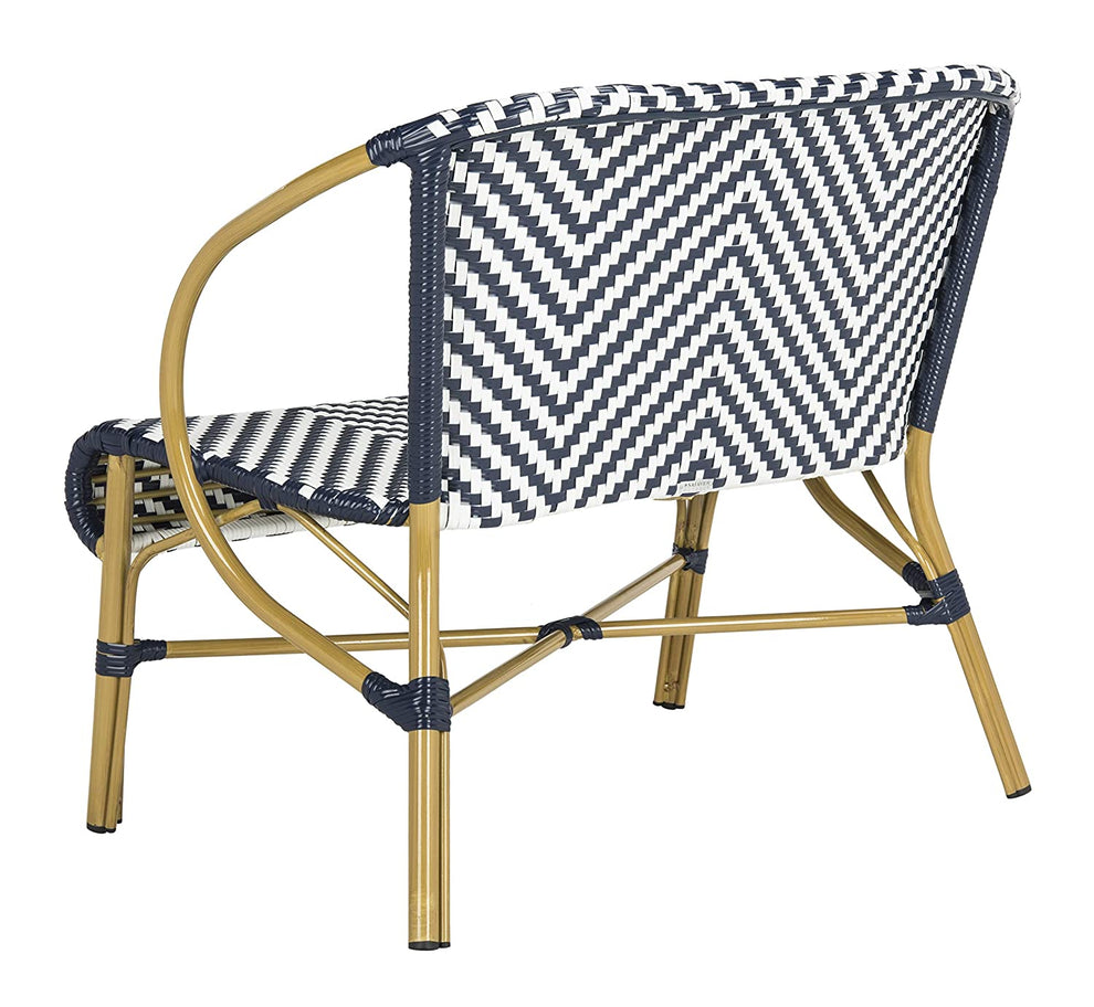 Safavieh Dandra Herringbone Rattan Settee | Outdoor Stools & Benches | Modishstore - 2
