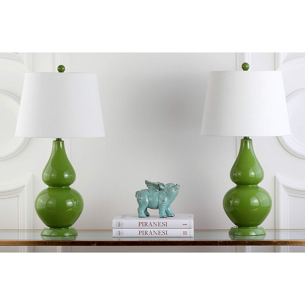 Safavieh Cybil Double Gourd Lamp | Table Lamps | Modishstore - 8