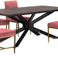 Pirate and Pink Memphis 5 Piece Modern Dining Set By Armen Living | Dining Sets | Modishstore - 2