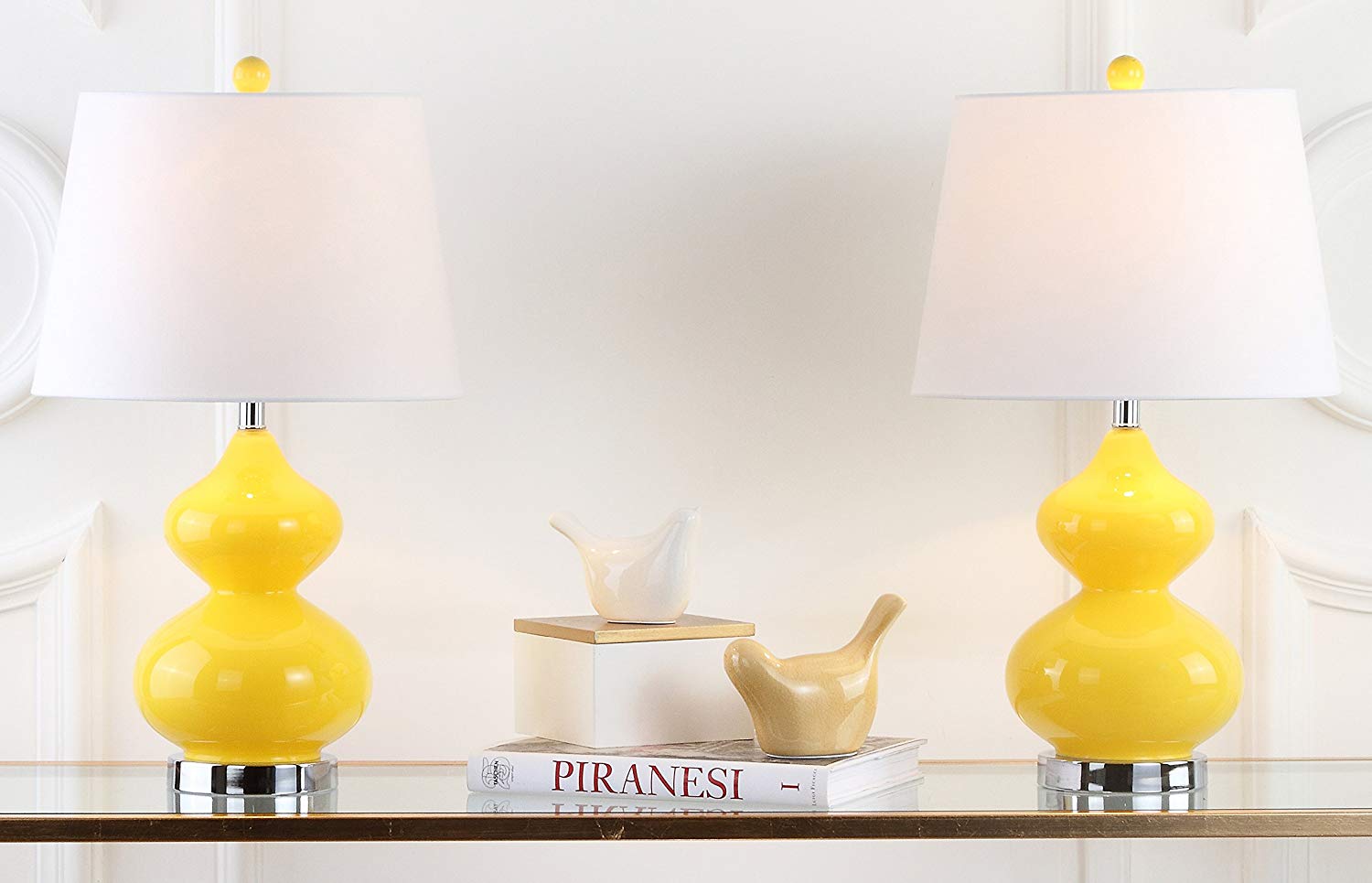 Safavieh Eva Double Gourd Glass Lamp | Table Lamps |  Modishstore  - 10