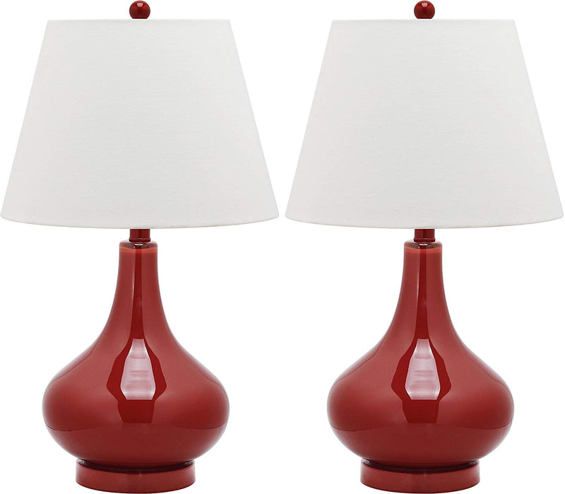 Safavieh Amy Gourd Glass Lamp | Table Lamps | Modishstore - 5