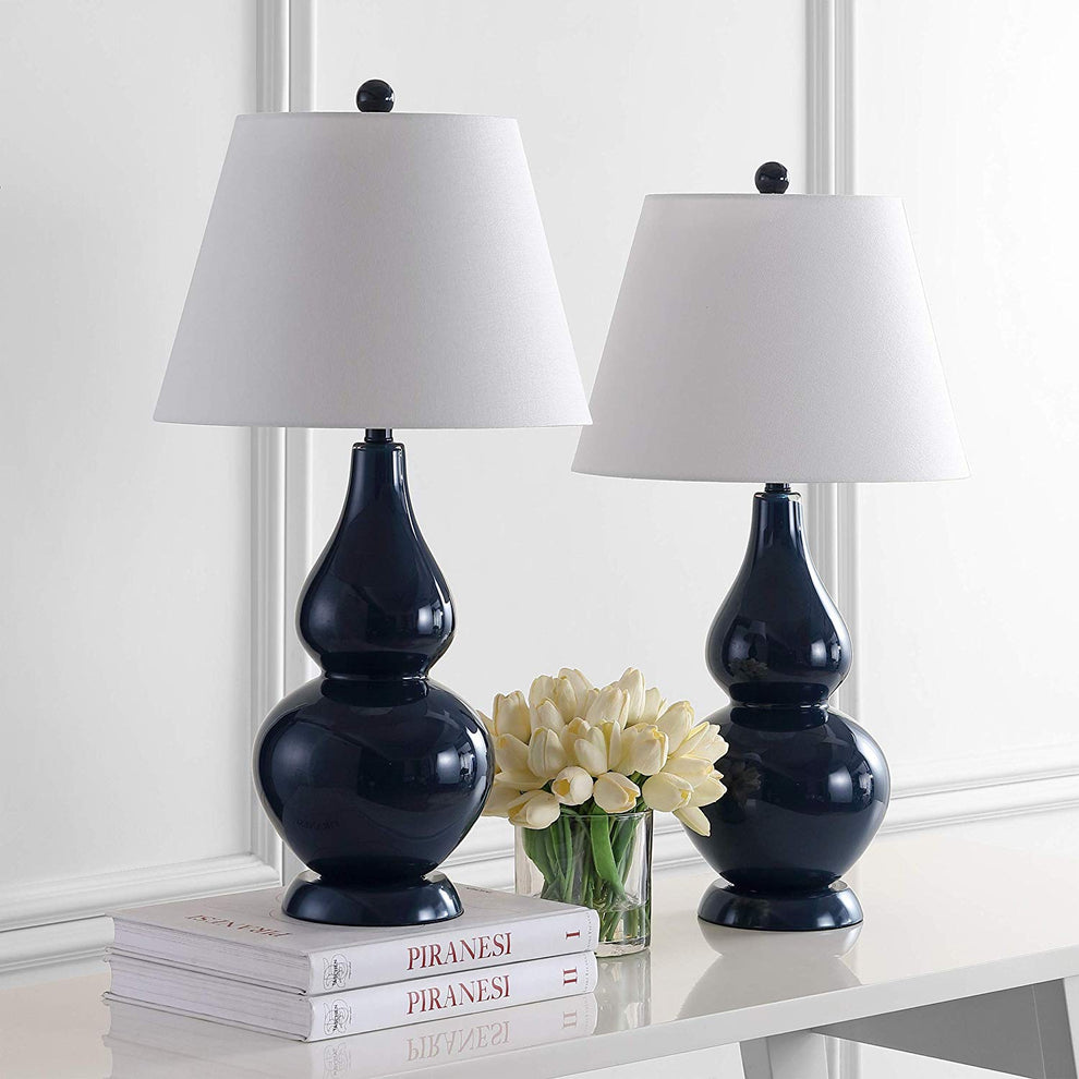 Safavieh Cybil Double Gourd Lamp | Table Lamps | Modishstore - 3