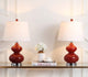 Safavieh Eva Double Gourd Glass Lamp | Table Lamps |  Modishstore  - 2