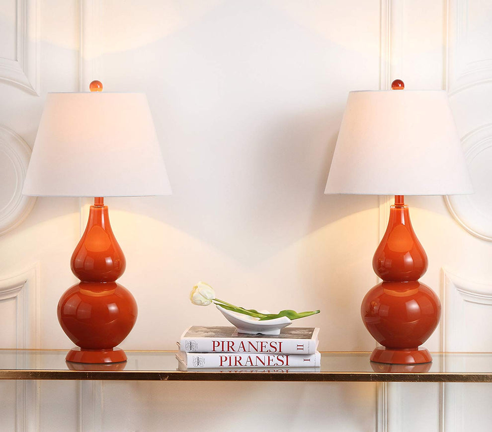 Safavieh Cybil Double Gourd Lamp | Table Lamps | Modishstore - 5