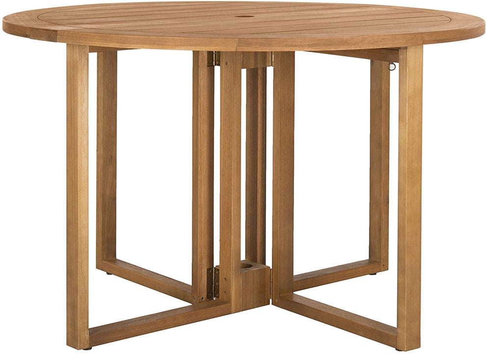 Safavieh Wales Round 47.24-Inch Dia Dining Table - Natural – Modish Store