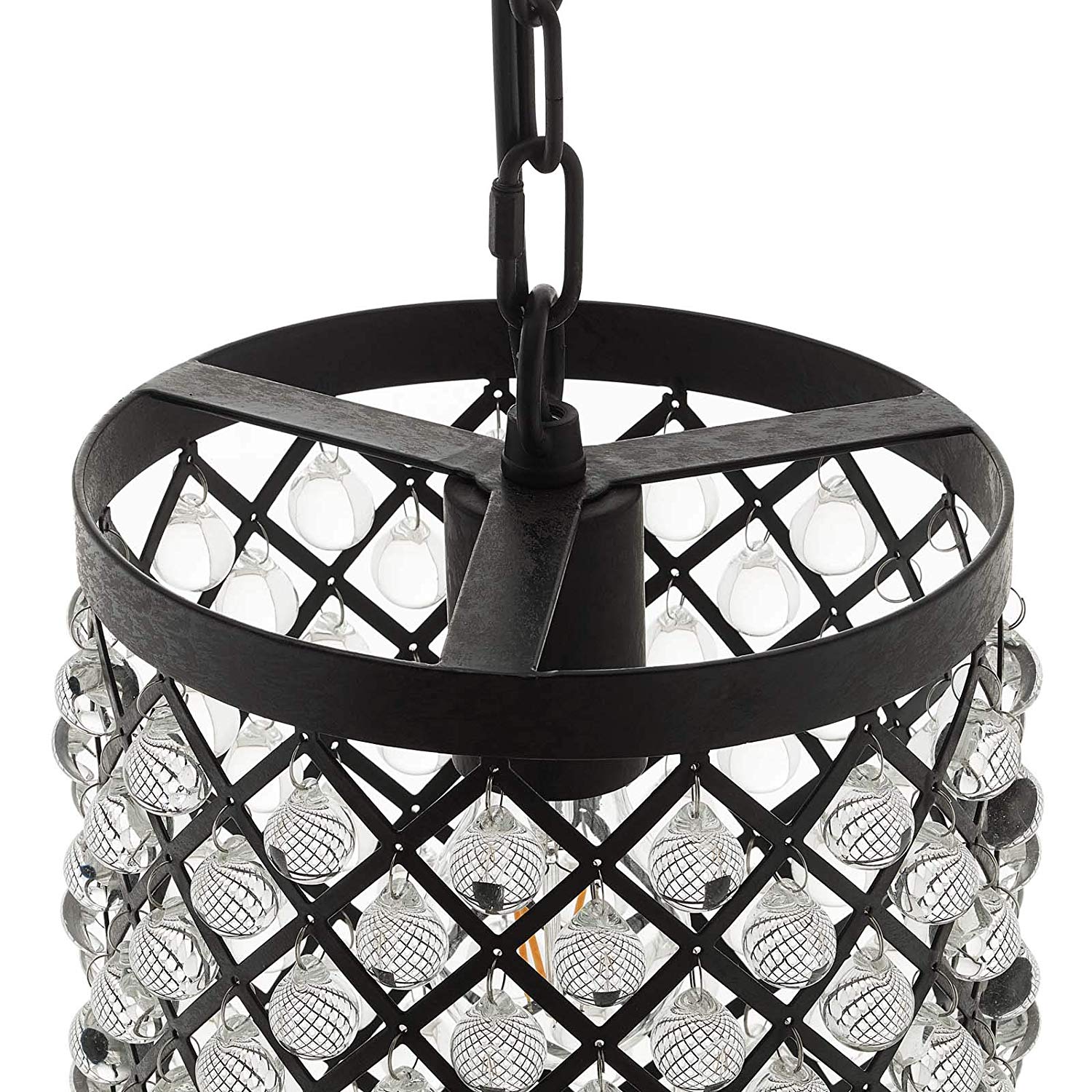 Modway Reflect Glass and Metal Pendant Chandelier | Chandeliers | Modishstore-4
