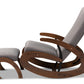 Baxton Studio Kaira Modern 2-Piece Gray Rocking Chair and Ottoman Set | Rocking Chairs | Modishstore - 5
