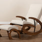 Baxton Studio Kaira Modern 2-Piece Gray Rocking Chair and Ottoman Set | Rocking Chairs | Modishstore - 11