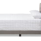 baxton studio audrey modern and contemporary light grey fabric upholstered king size bed | Modish Furniture Store-3