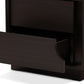 Baxton Studio Larsine Modern and Contemporary Brown Finished 2-Drawer Nightstand | Modishstore | Nightstands-6