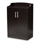 baxton studio verdell modern and contemporary wenge brown finished shoe cabinet | Modish Furniture Store-2