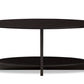 baxton studio jacintha modern and contemporary wenge brown finished coffee table | Modish Furniture Store-3