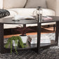 Baxton Studio Jacintha Modern and Contemporary Wenge Brown Finished Coffee Table | Modishstore | Coffee Tables
