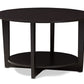 baxton studio belina modern and contemporary wenge brown finished coffee table | Modish Furniture Store-2