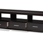 baxton studio ryleigh modern and contemporary wenge brown finished tv stand | Modish Furniture Store-3