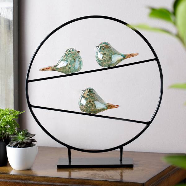 AG Silver Bird Trio Desk Decor By SPI Home | Decor | Modishstore-2