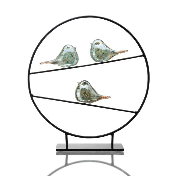 AG Silver Bird Trio Desk Decor By SPI Home | Decor | Modishstore-3