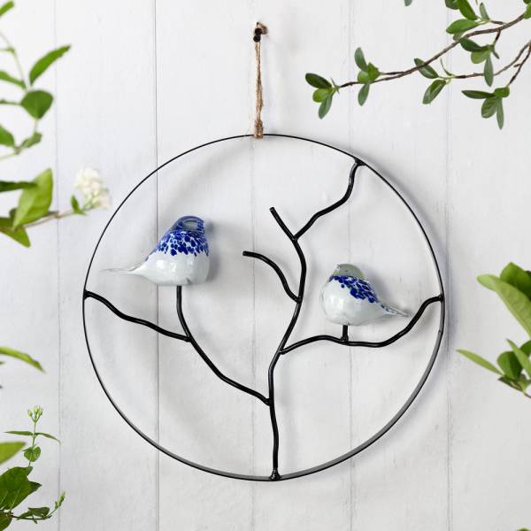 AG Bird Pair Wall Hanging By SPI Home | Wall Decor | Modishstore-2